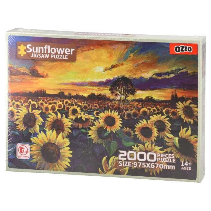 Highsun, slagalica, suncokreti, 2000 dijelova - Image 1