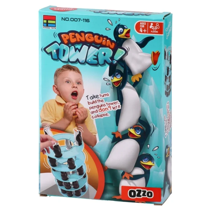 Kingso toys, društvena igra, toranj sa pingvinima - Image 1