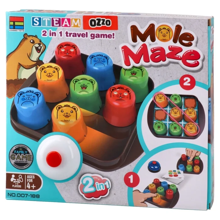 Kingso toys, društvena igra, krtica, iks oks - Image 1