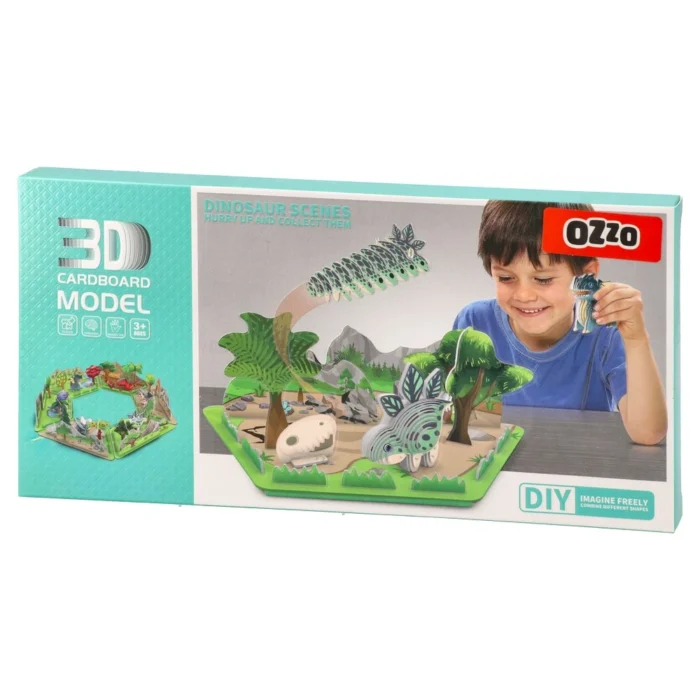 DIY, puzzle, 3D, dino - Image 1