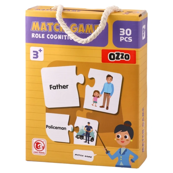 Smart card, edukativna igra, zanimanja, 30 delova - Image 1