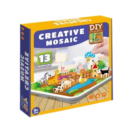 DIY animal series, kreativni mozaik, životinje