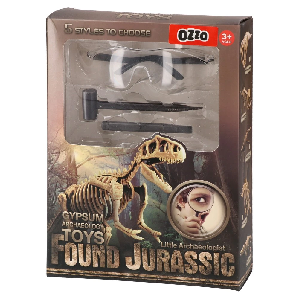 885160_001 XRL, set za iskopavanje, triceratops, zaštitne naočare - Image 1