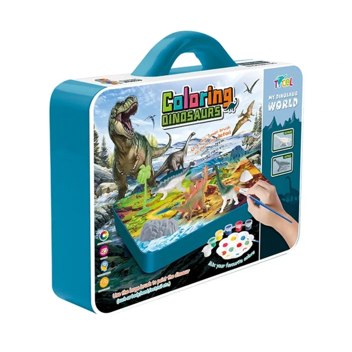 Ticel, set za slikanje, dinosaurus - Image 1