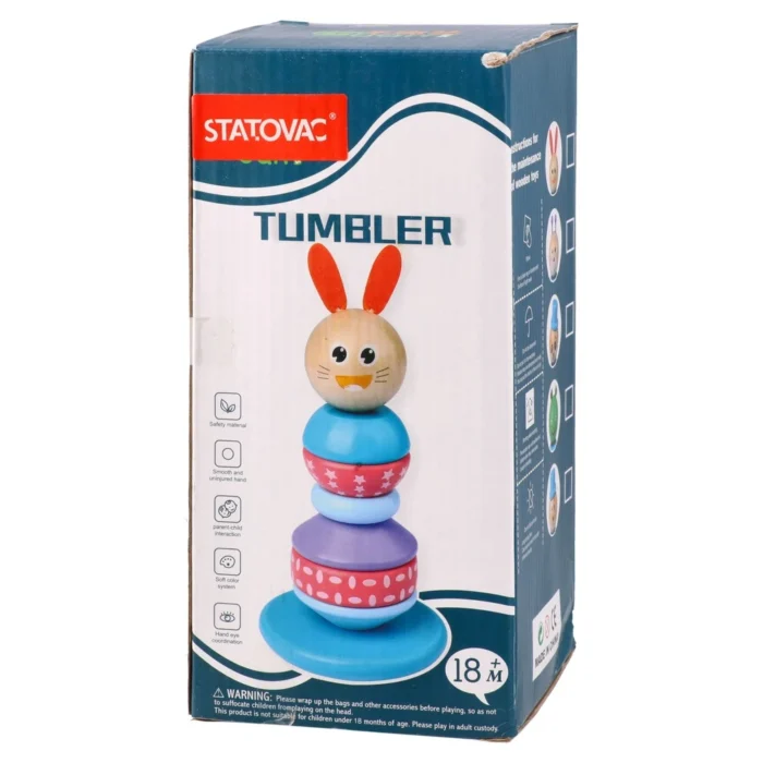 Wood toy, igračka, drvena igračka za slaganje, životinje, 350 - Image 1