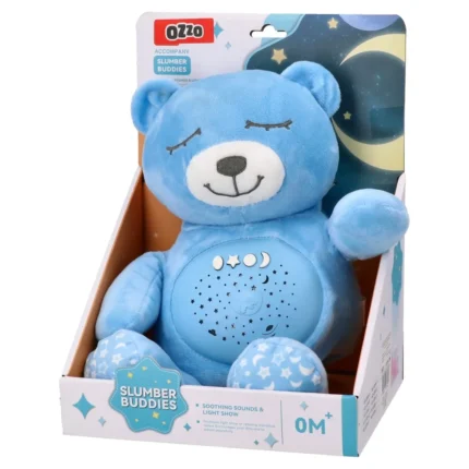 Slumber buddies, igračka, plišana igračka, projektor, roze meda
