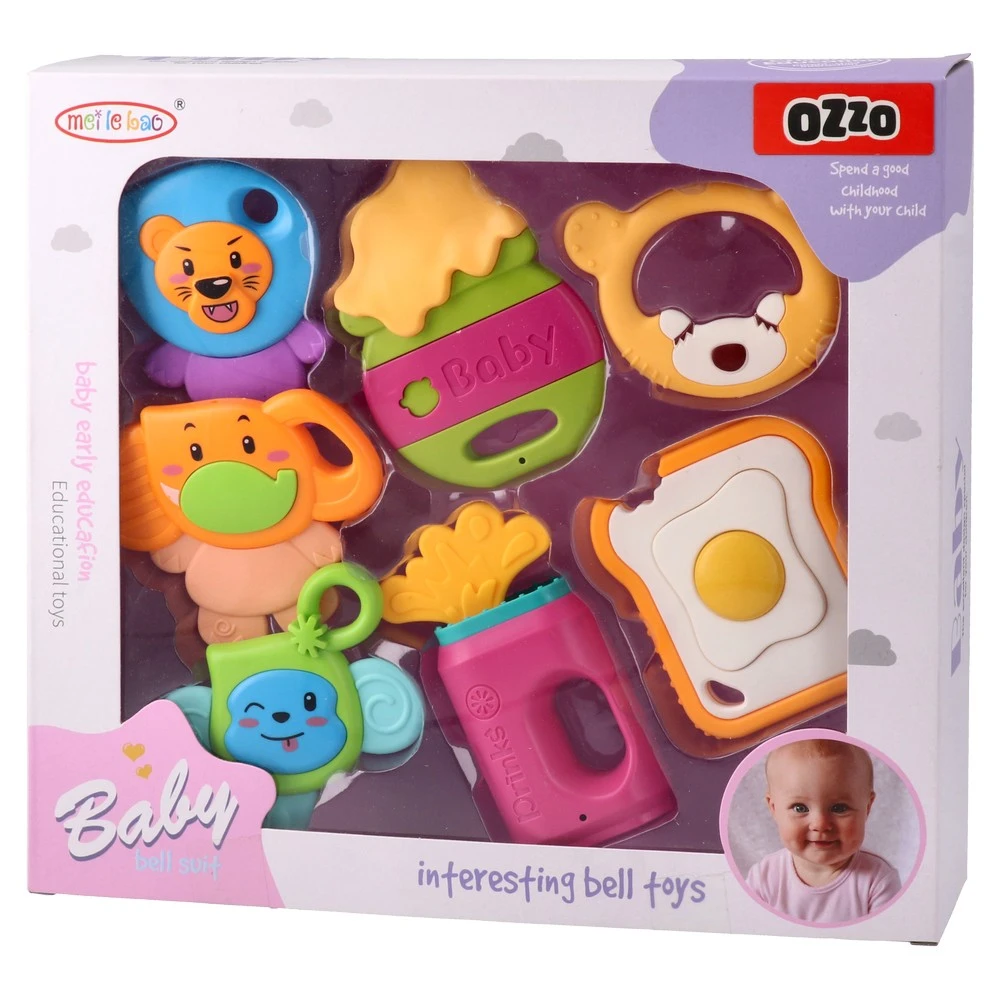 888082_001 Meile bao, igračka, zvečka za bebe, miks, slonče, 7K - Image 1