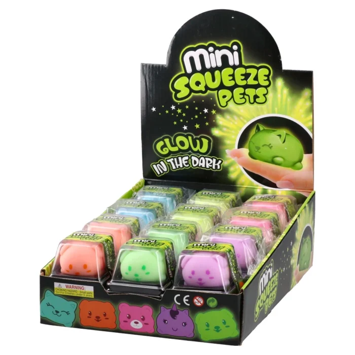 Squeezy pets, gumena igračka, mačka, miks - Image 2