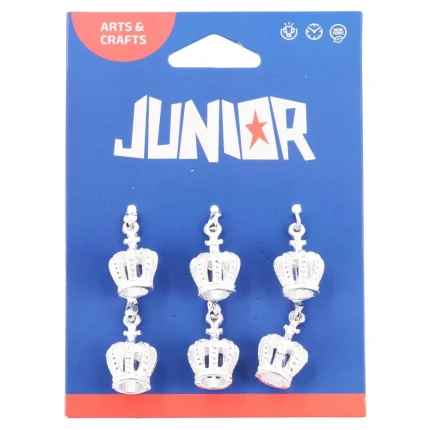 Crafty iron, kraft privjesci, kruna, 6K