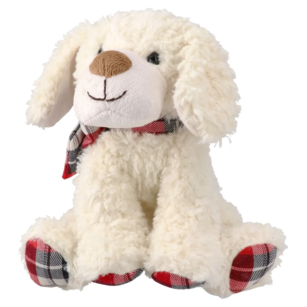 879140_001 Plush Doggy, plišana igračka, pas, bijela, 23cm - Image 1