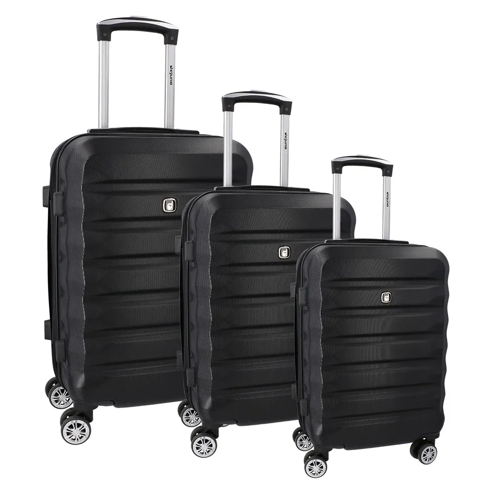 110080_001 Verona, kofer, set 3 komada, ABS, crna - Image 1