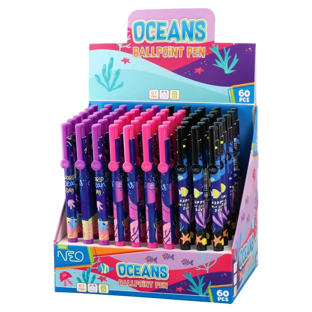 116035_001 Oceans, hemijska olovka, plava, 0.7mm - Image 1