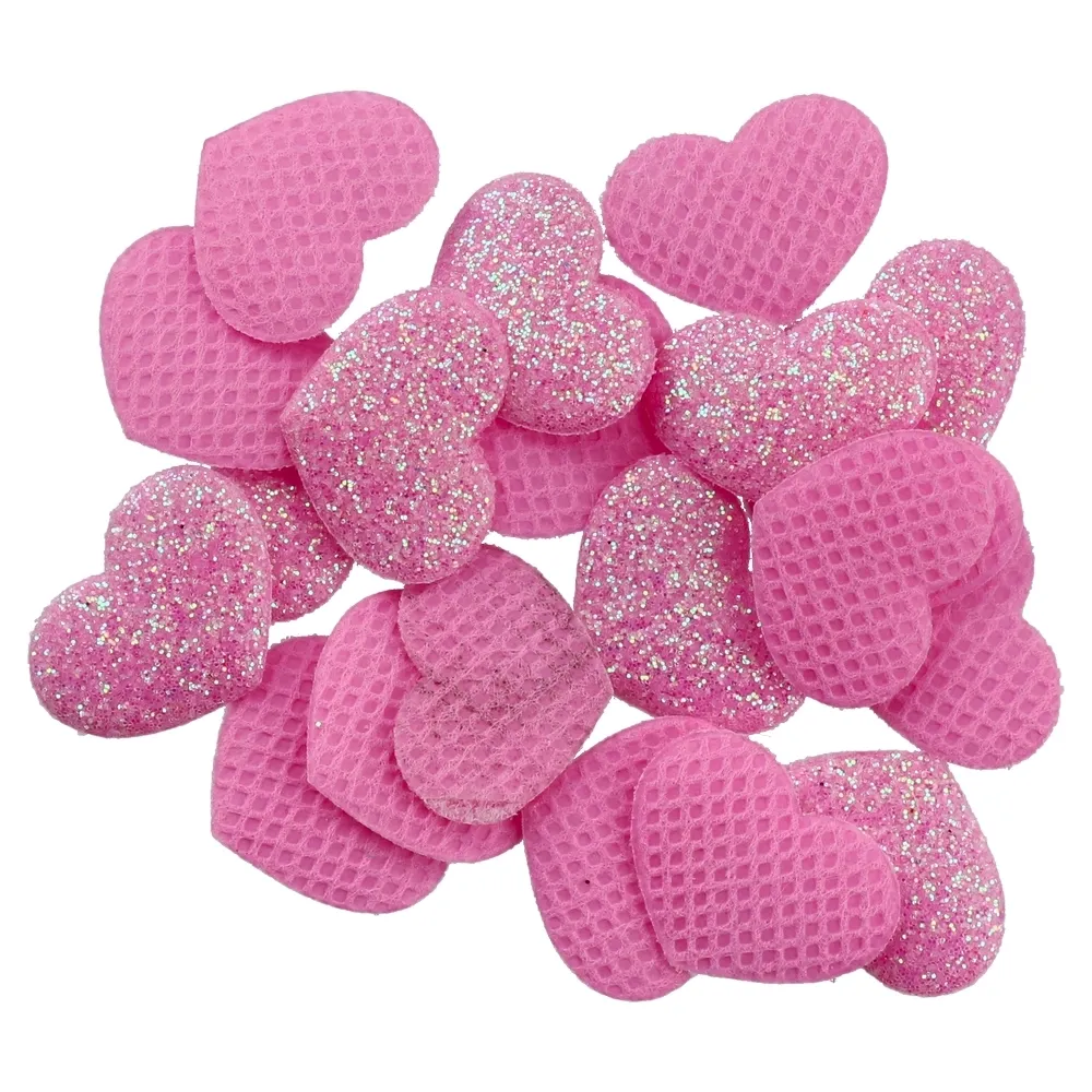 137191_001 Crafty shapes, kraft oblici, srca, tekstil, 20K - Image 1