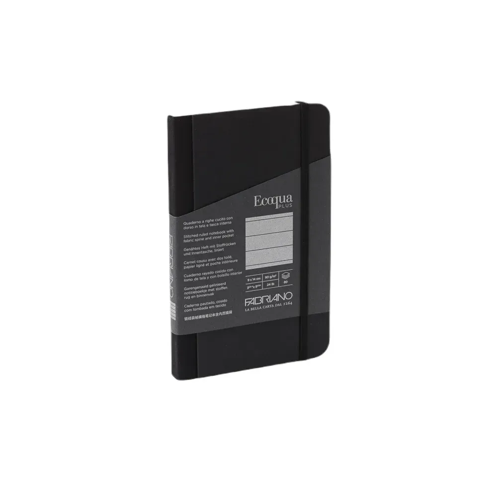 195051_001 EcoquaPlus, notes, fabric, crna, 9x14, dikto, 80 lista - Image 1