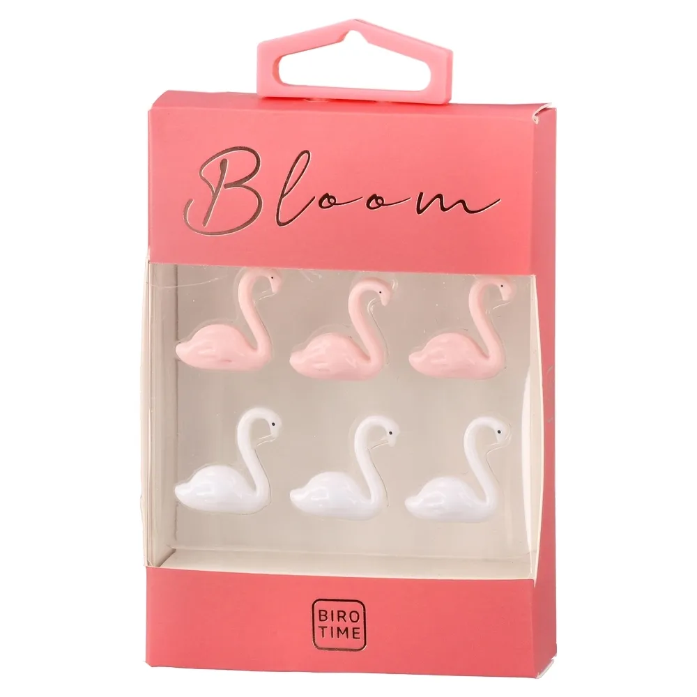 475158_001 Calcite, pritiskač u obliku labuda, 20K, Bloom - Image 1