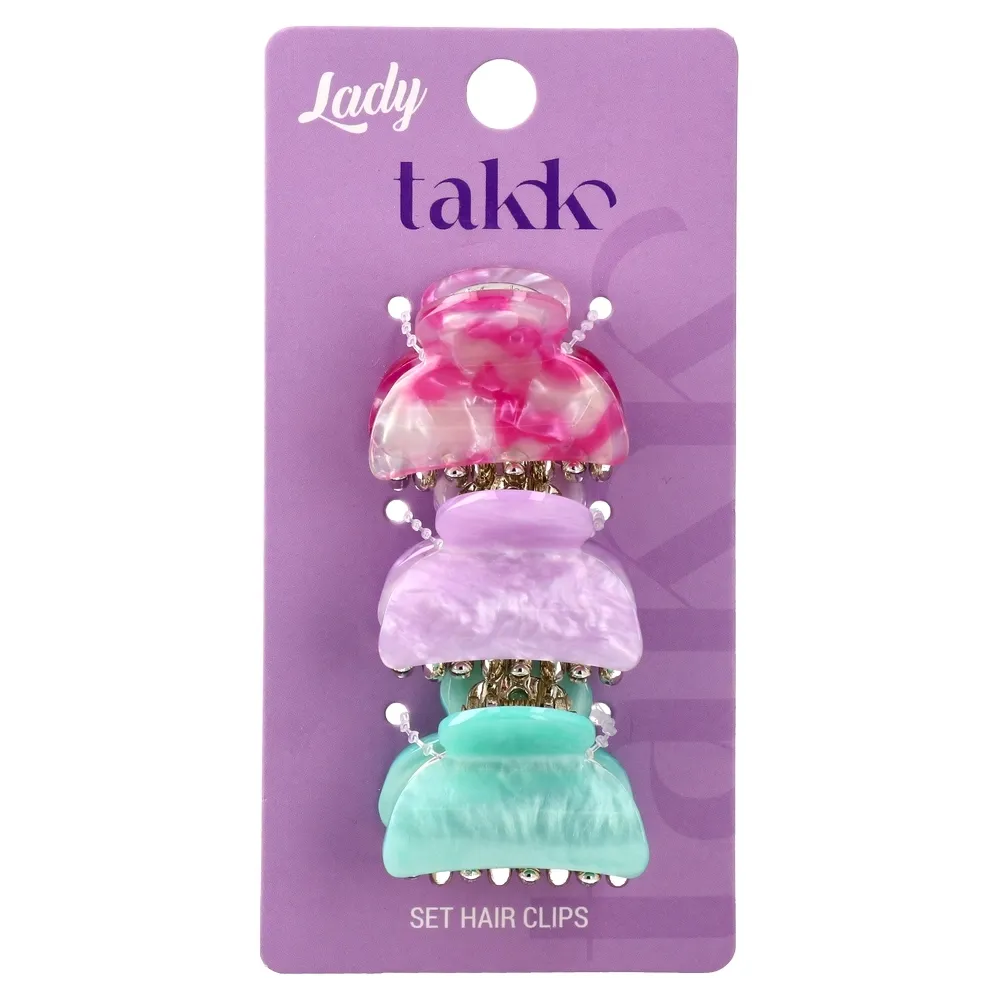 505254_001 Evia lady, šnale za kosu, plastična, miks, 3K - Image 1