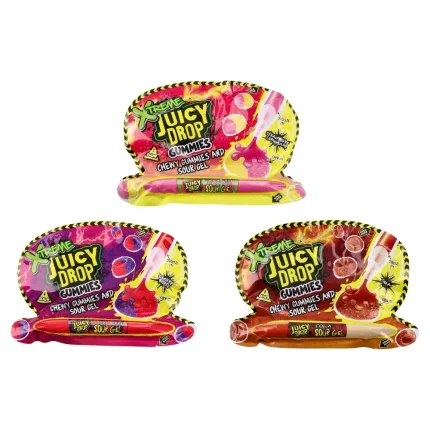 Juicy drop gummies, gumena bombona, Xtreme, miks, 57g