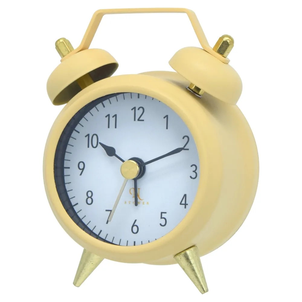 701007_001 TickTale, budilnik, 8cm, krem - Image 1
