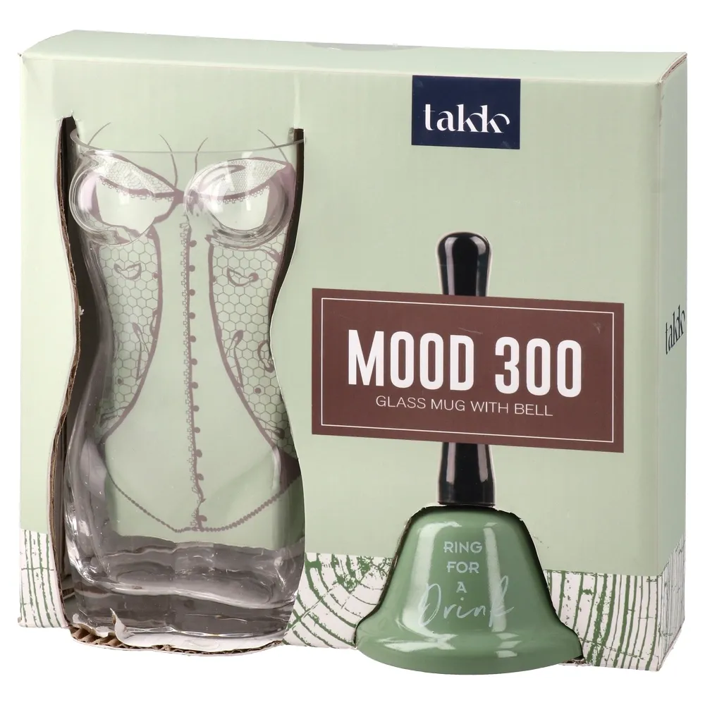 705017_001 Mood 300, staklena čaša sa zvonom, korset - Image 1