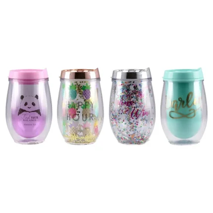 Style Trend, čaša, plastična,  355ml, miks