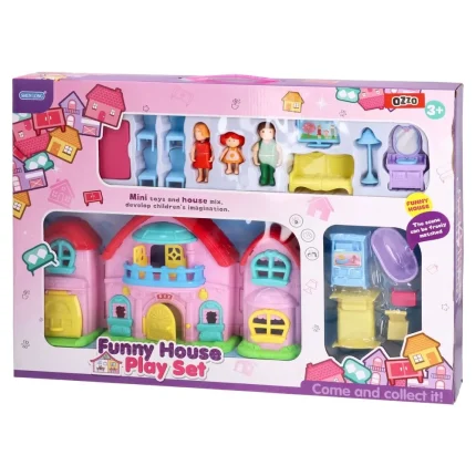 Funny house, lutka, set, vila, 4073216