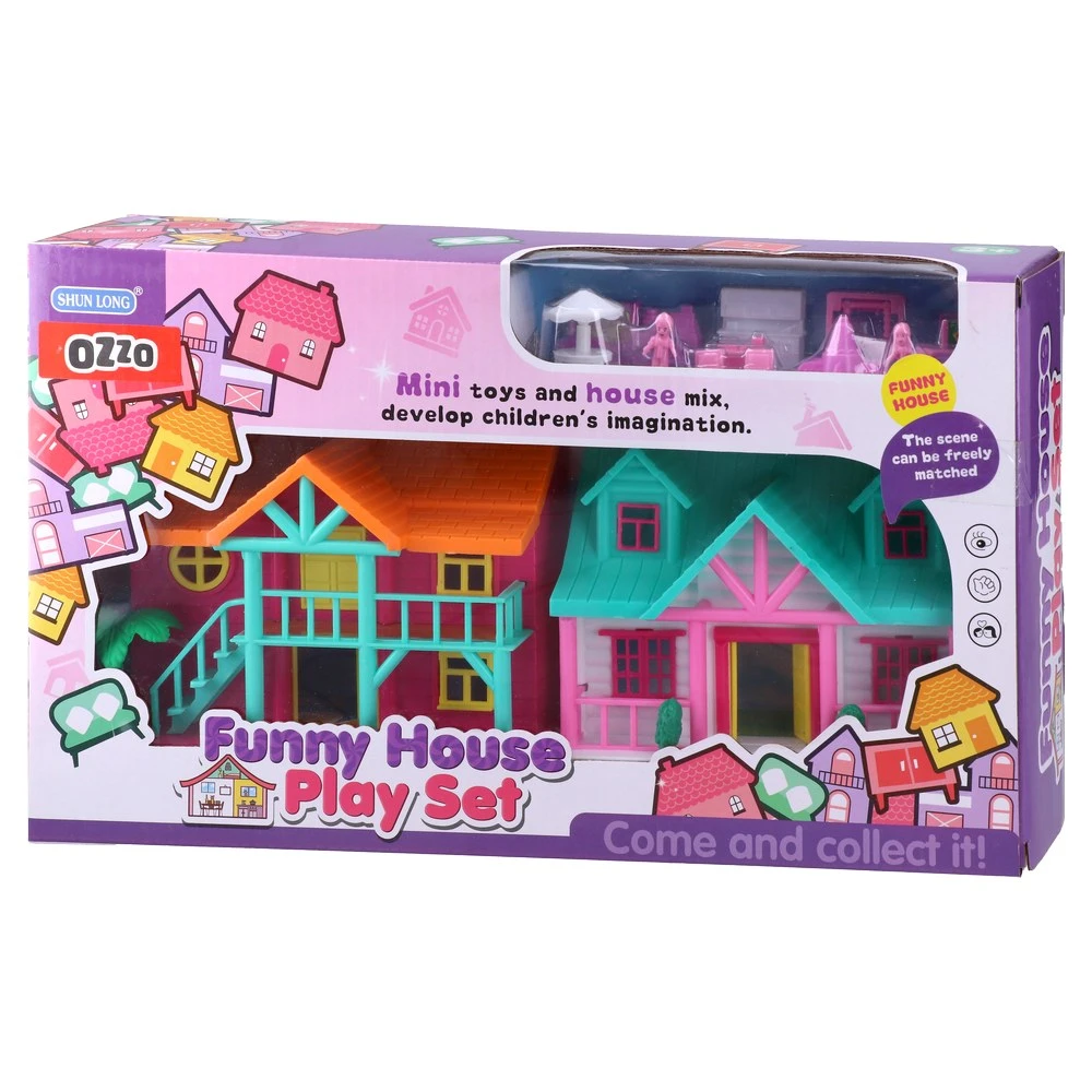 858425_001 Funny house, lutka, set, vila, 4073217 - Image 1