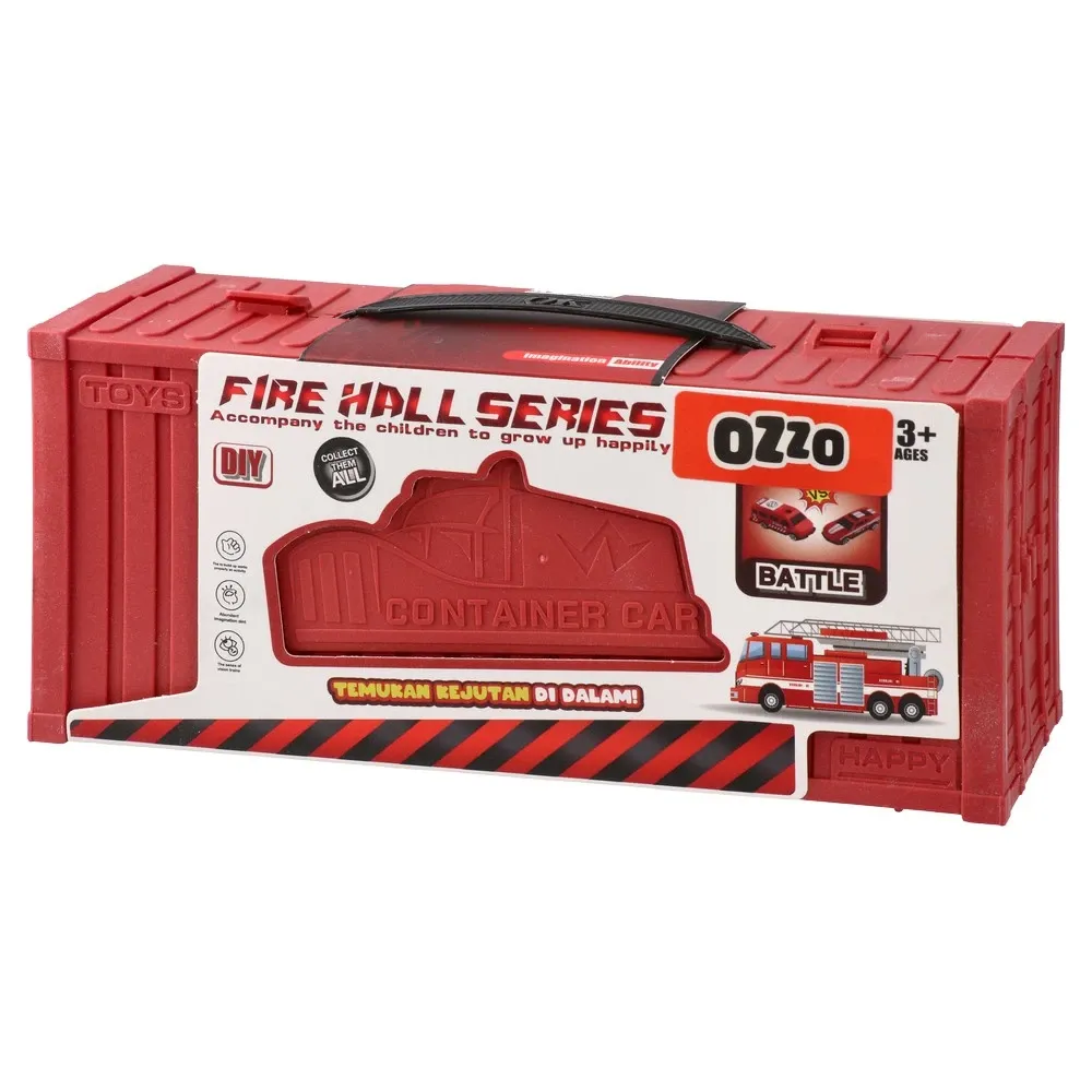 862473_001 Convoy series, igračka, set vozila,crvena - Image 1