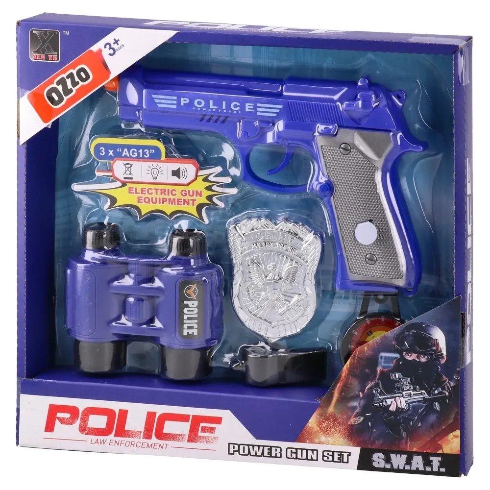 864130_001 Police, igračka, policijski set sa dvogledom, mali - Image 1