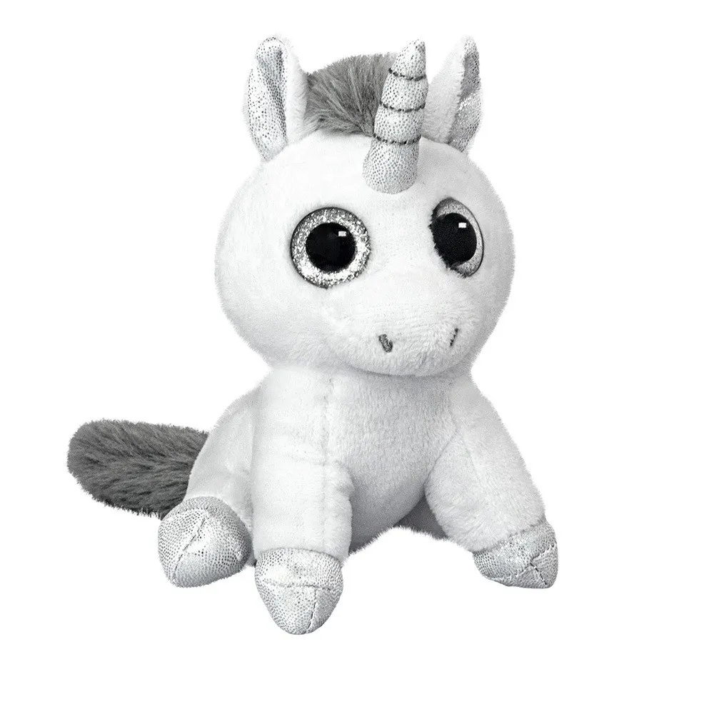 879150_001 Orbys M, plišana igračka, srebrni jednorog, 15cm - Image 1