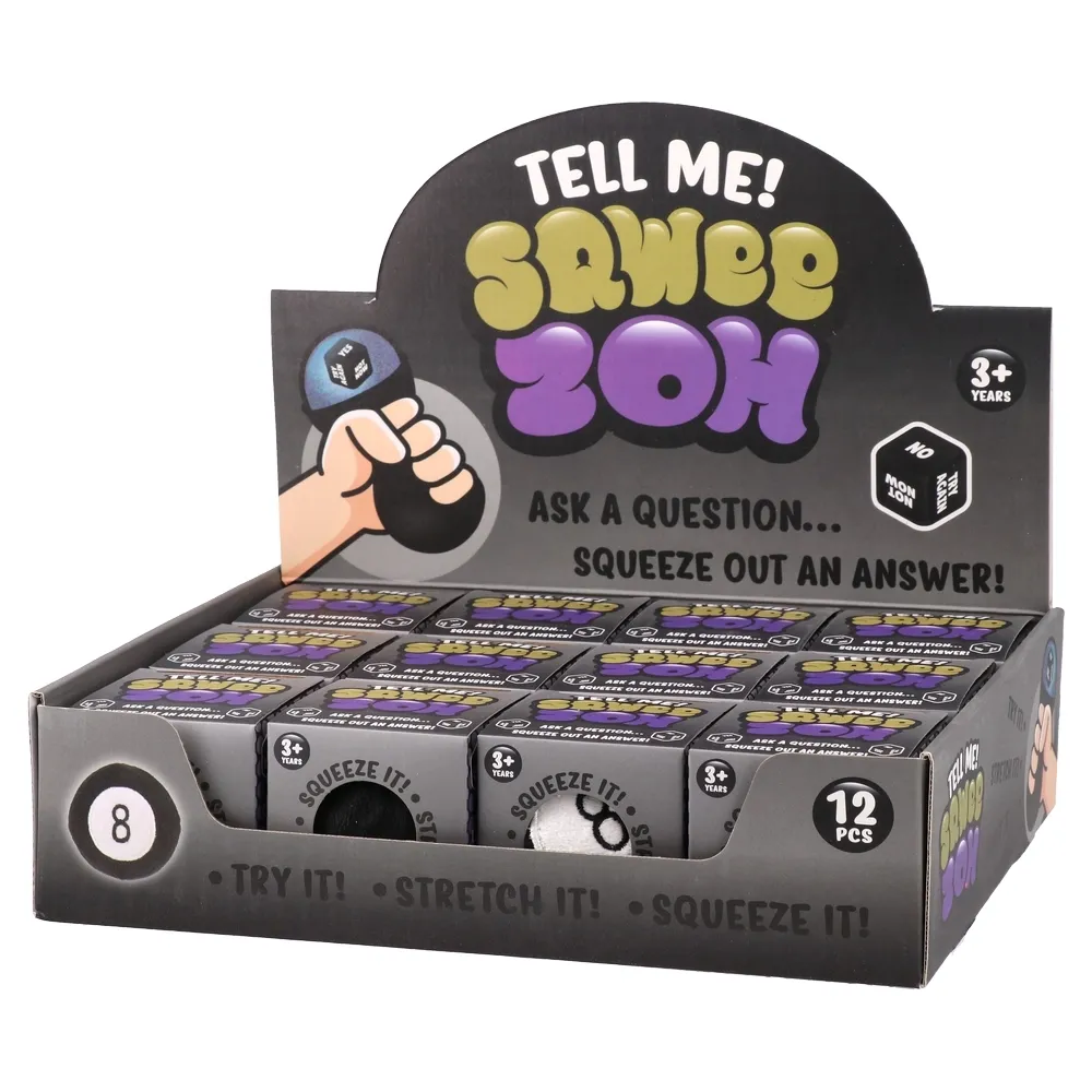 894398_001 Squeezy antistress, gumena igračka, kugla 8 - Image 1