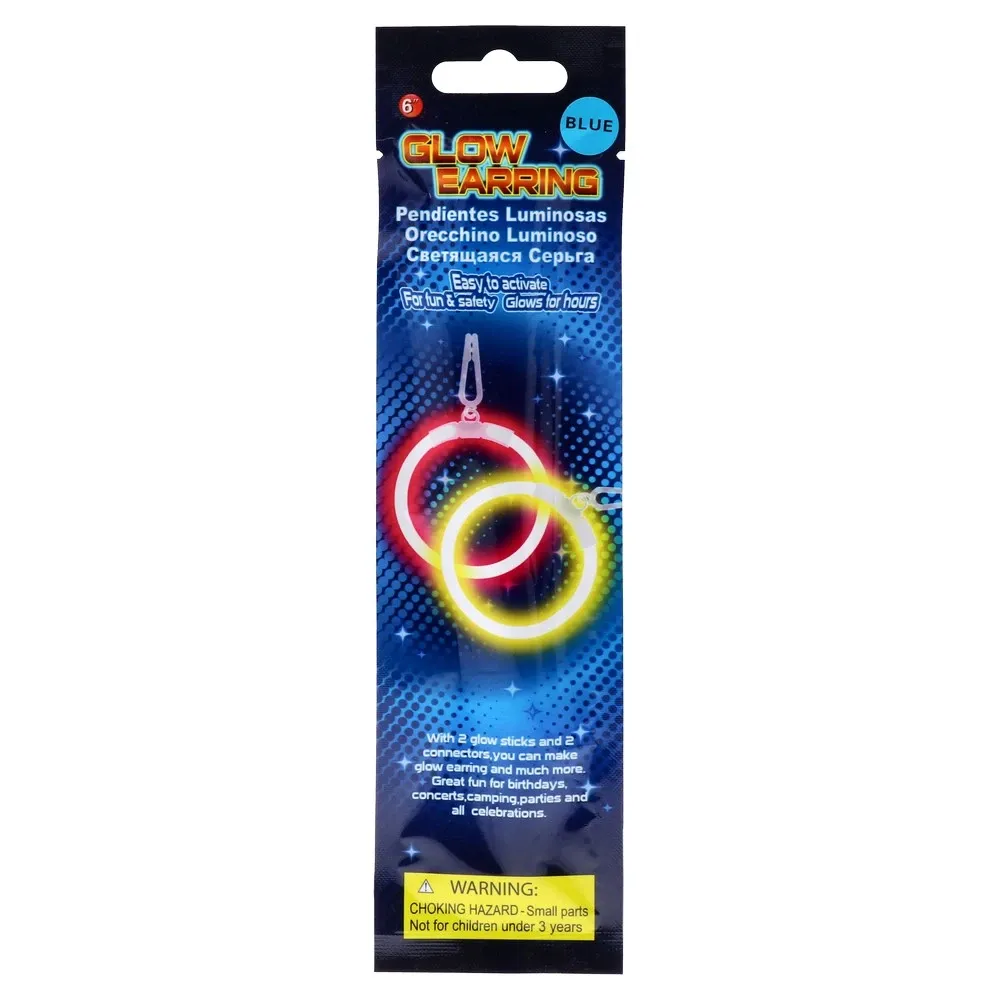 894505_001 Glow dark, svjetleća minđuša, miks - Image 1