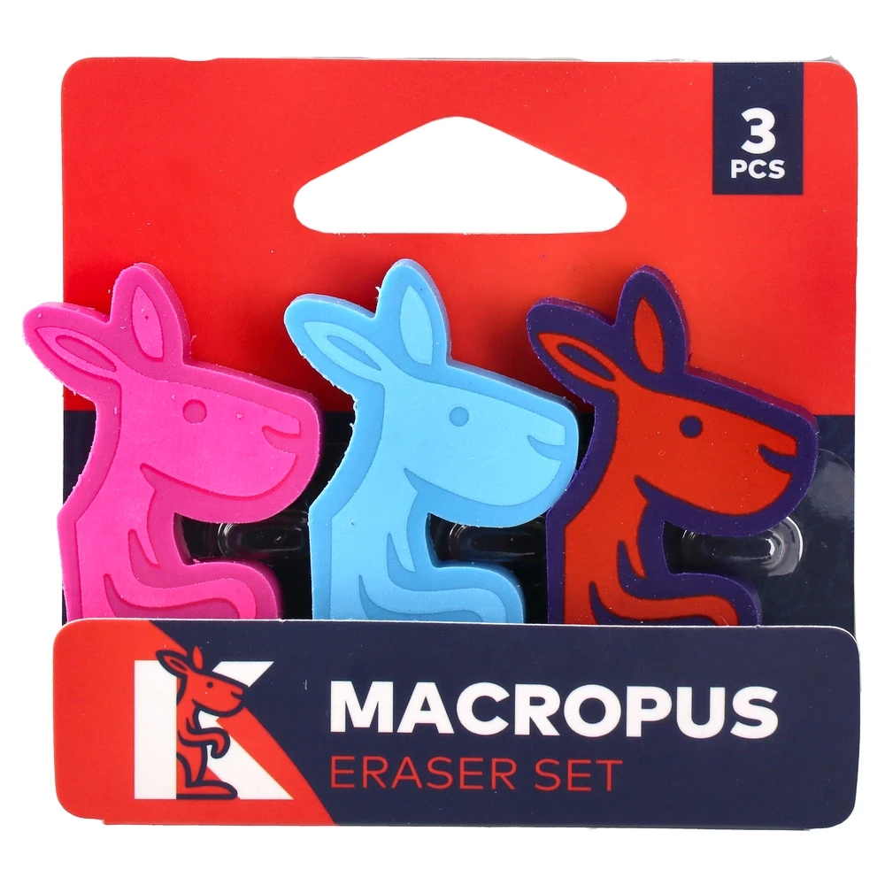 591992_001.webp Macropus, set gumica, Kengur, 3pcs - Image 1
