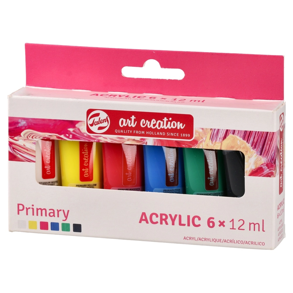 699017_001.webp Art Creation acrylic, akrilna boja, set 6K, primary set, 6 x 12ml - Image 1