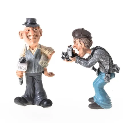 Comical, figura, novinar, 17cm, miks
