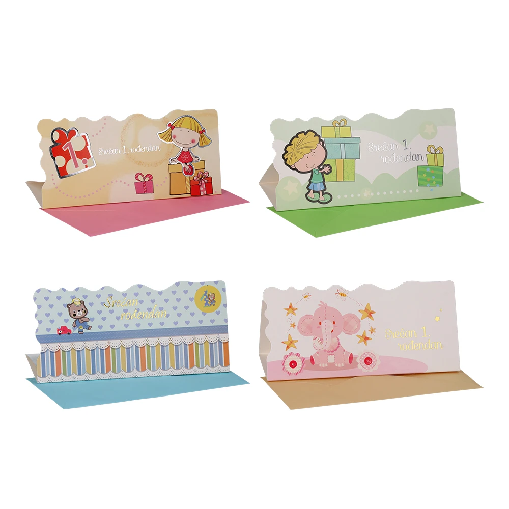 710935_001.webp Pergo L, čestitka, 1st birthday, latinica, miks - Image 1