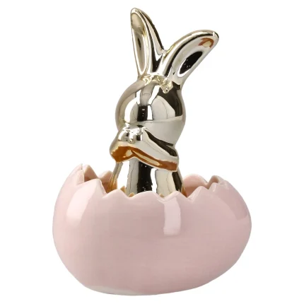 Chompy 10, keramička figura, zec u jajetu, 14.8cm