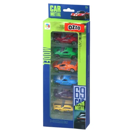 Car metal, igračka, set metalnih vozila, 012