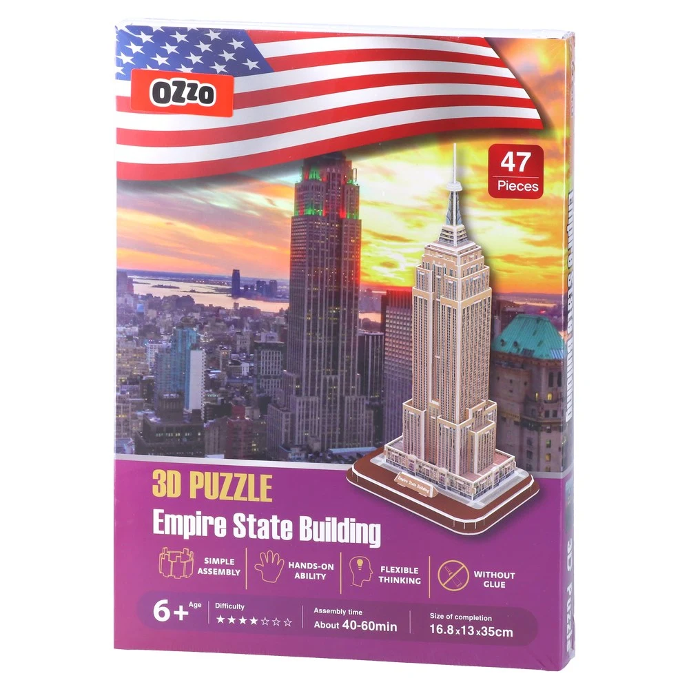 882418_001.webp 3D Puzzle, 3D slagalica, Empajer stejt bilding, 47k - Image 1