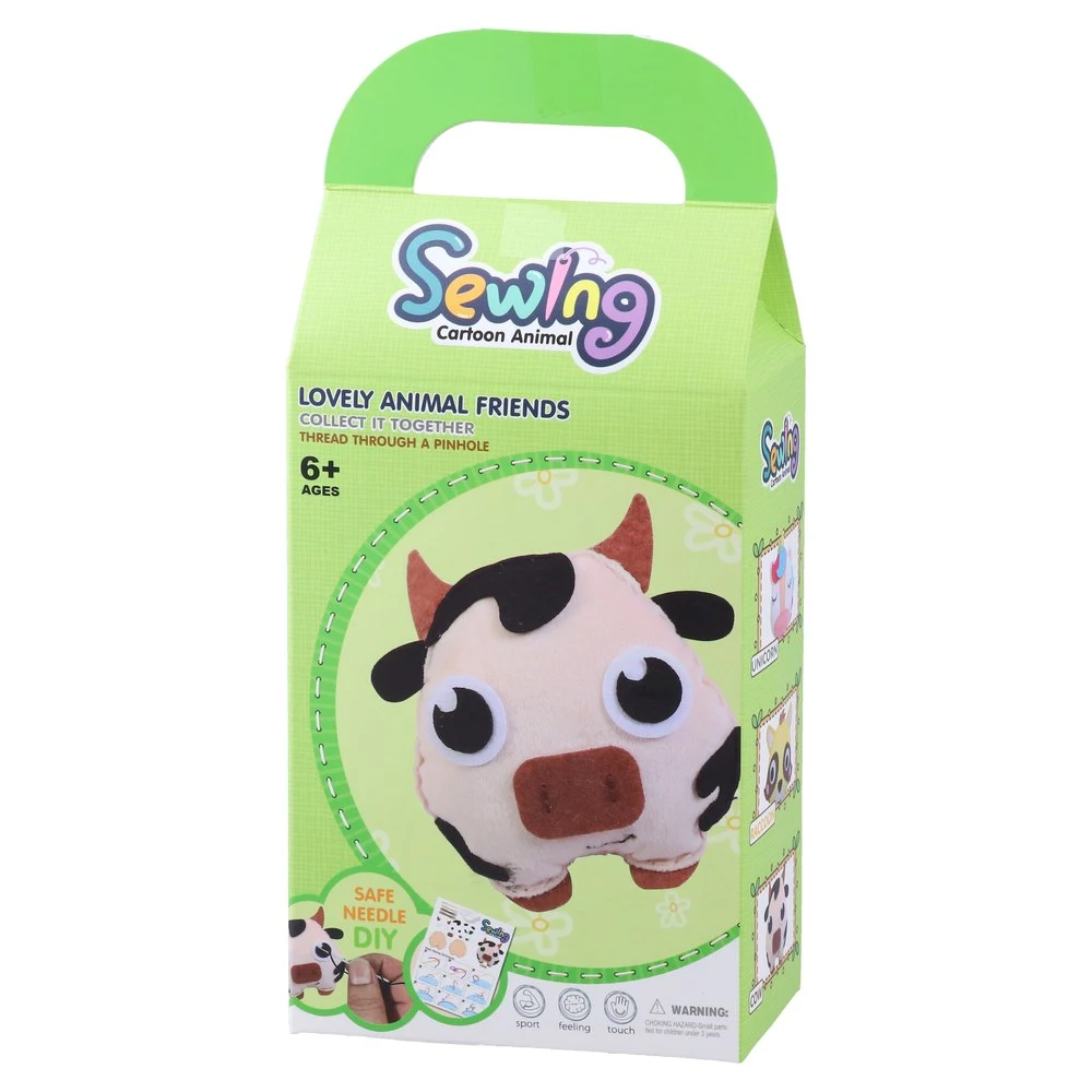 894488_001.webp Sewing cartoon animal, set za šivenje, krava - Image 1