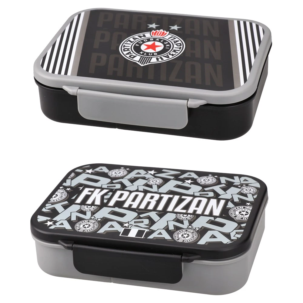 301001_001 Frosty, kutija za užinu, plastična, Partizan, 1000ml, miks - Image 1