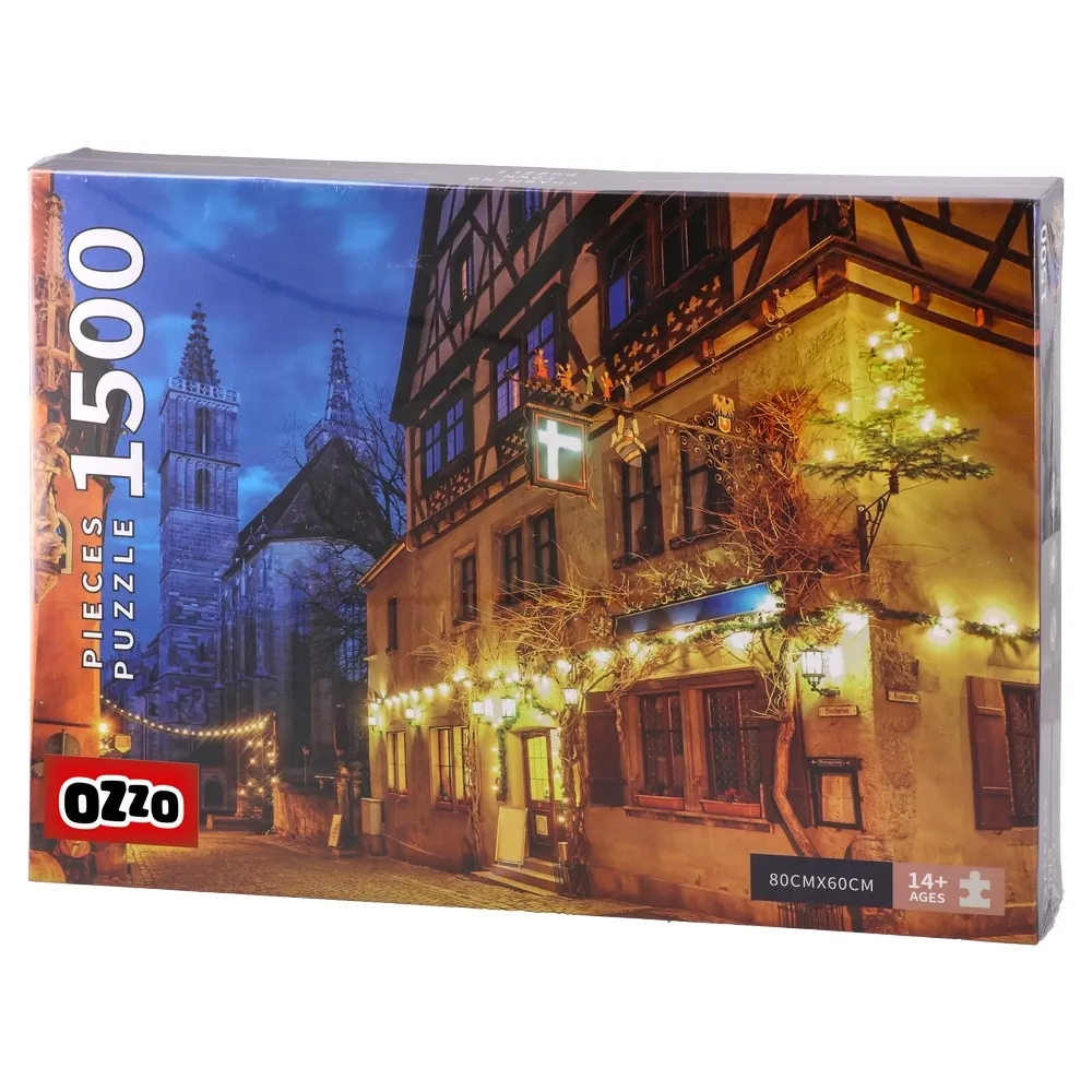 882131_001 Puzzle Game, slagalica, Charming Town, 1500 dijelova - Image 1