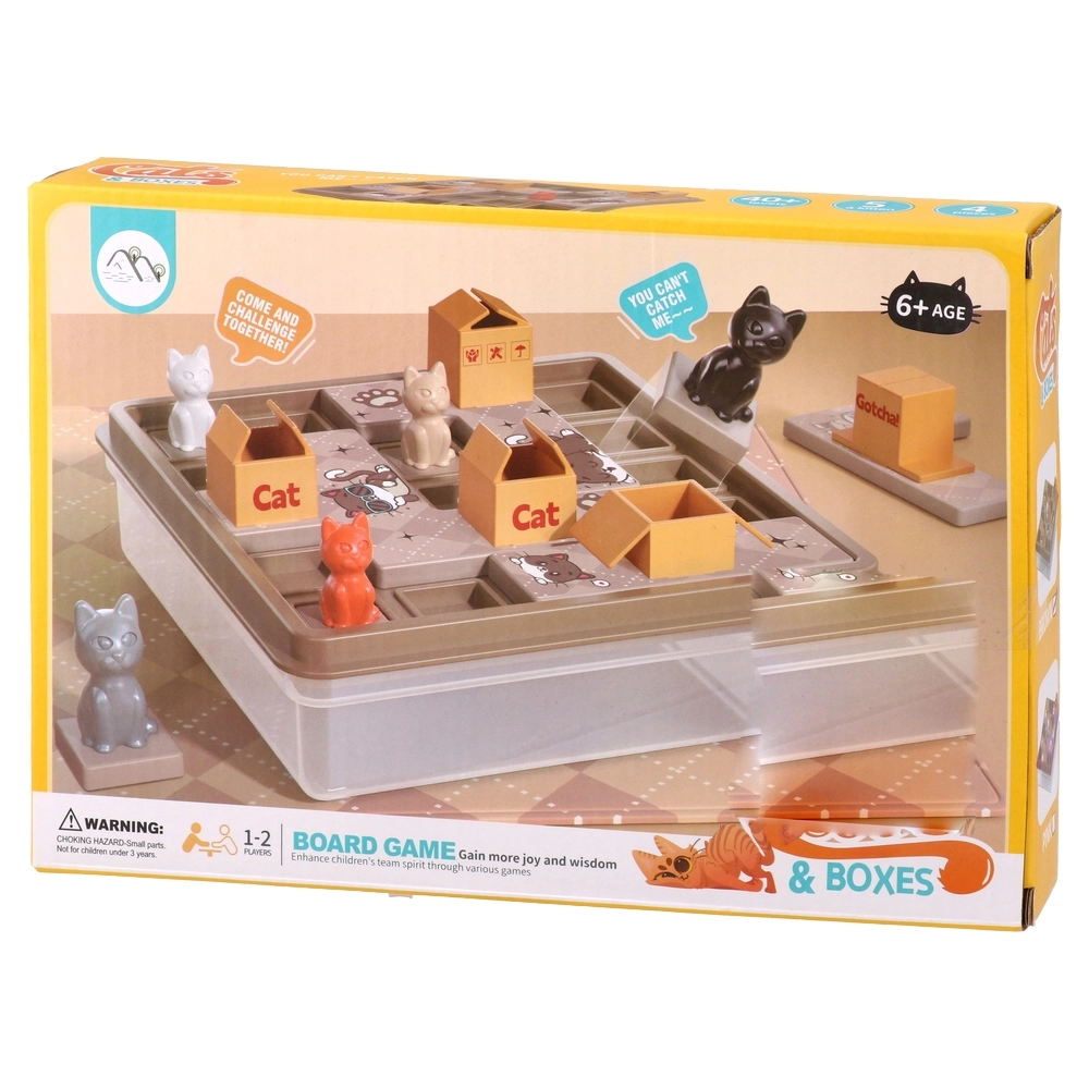 882240_001 Puzzle Game, slagalica, mačke i kutije, miks - Image 1