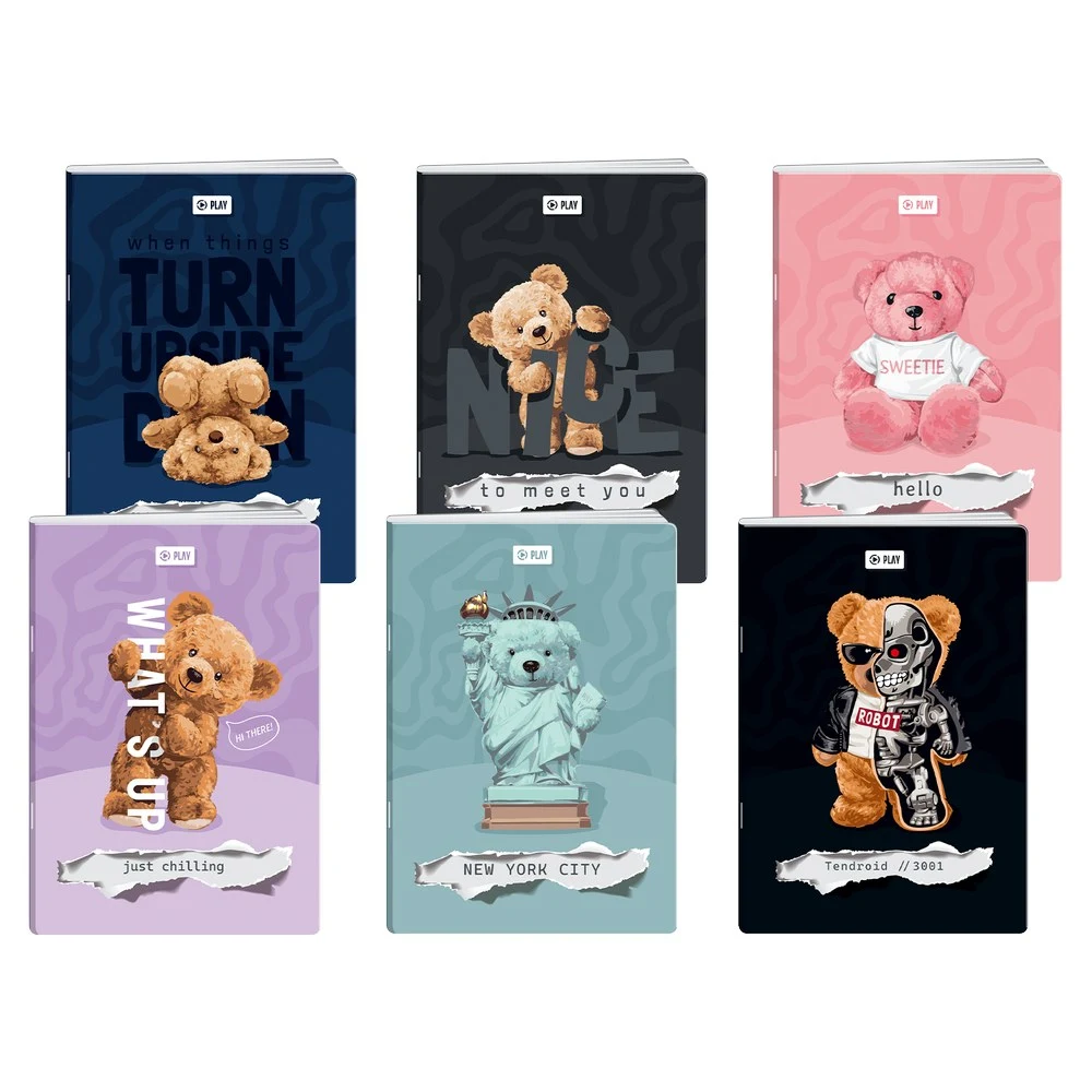 vp189163_001.webp Premium 40, sveska, 40 listova, Teddy Bears - odaberite motiv - Image 1