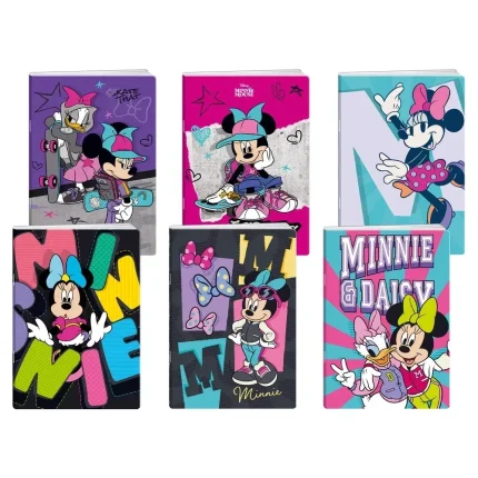 Premium 50, sveska sa šljokicama, 50 listova, Minnie Mouse- odaberite linijaturu