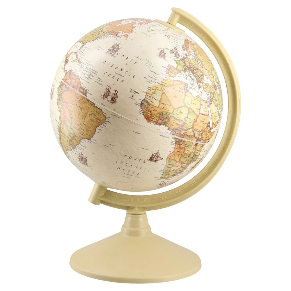 131706_001.webp Planetoid, globus, 20cm, Antique - Image 1