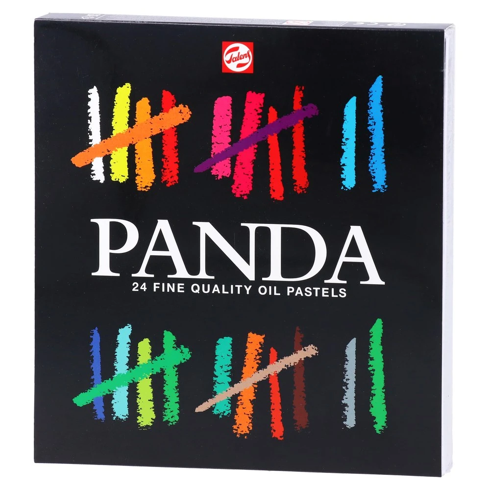 689202_001.webp Panda, uljani pastel, set, 24K - Image 1