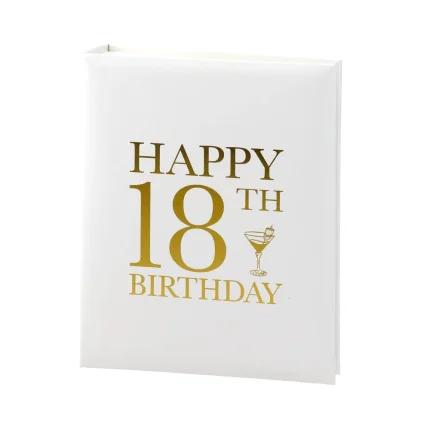 Keeps 18th birthday, album za fotografije, 13x18cm, 100 fotografija, bež