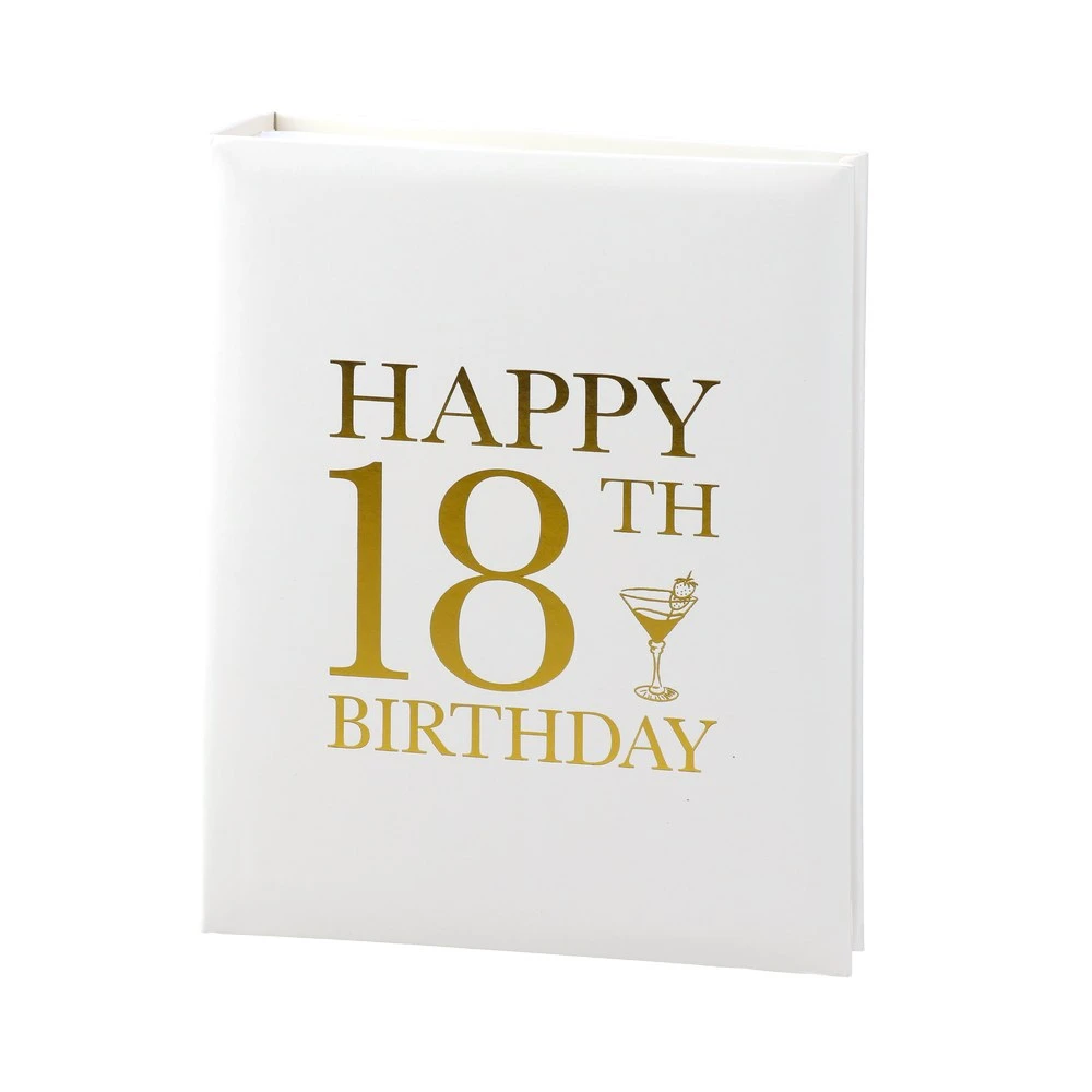 706017_001.webp Keeps 18th birthday, album za fotografije, 13x18cm, 100 fotografija, bež - Image 1