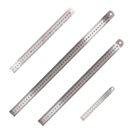 Steel ruler, lenjir, metalni - odaberite veličinu
