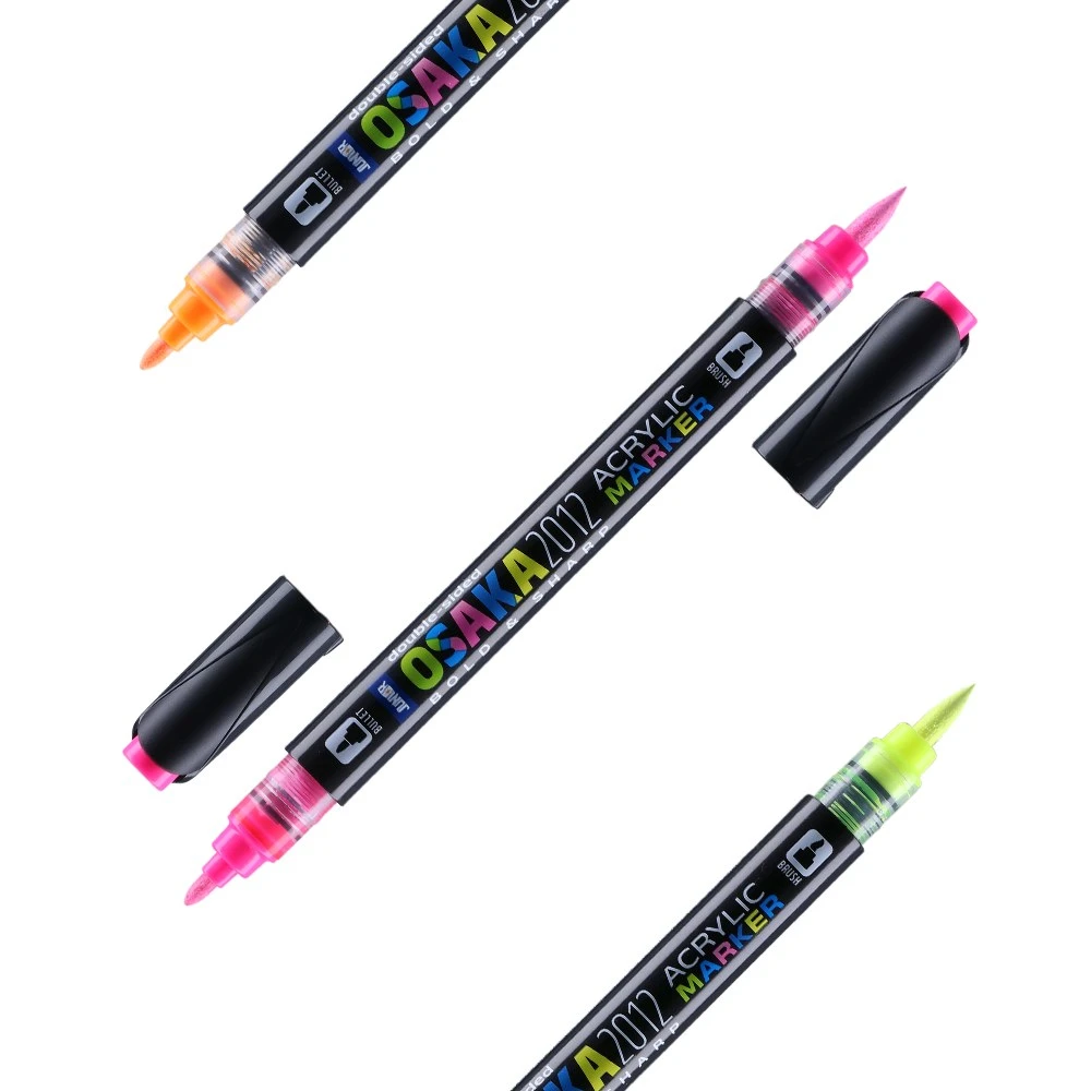 vp140132_001.webp Osaka 2012, akrilni marker, dvostrani, 1.2mm, neon - odaberite boju - Image 1